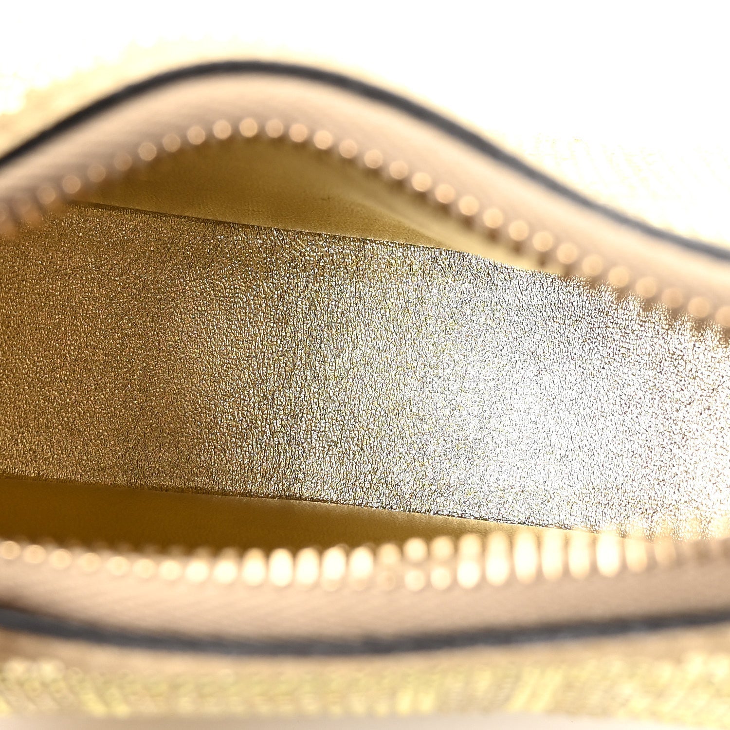 Crystal Vitello Laminato Suede FF Nano FNDIgraphy Hobo Bag Platino