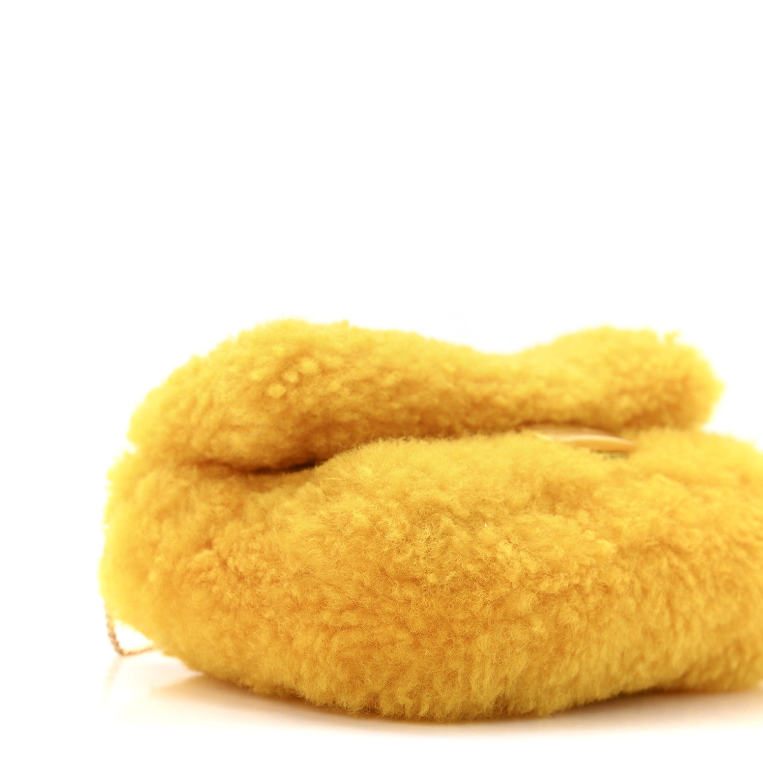 Shearling Vitello Grace Nano Baguette Charm Narciso