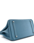 Togo BIRKIN 35 Blue Jean