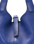 Taurillon Clemence Picotin Lock 22 MM Bleu Electrique