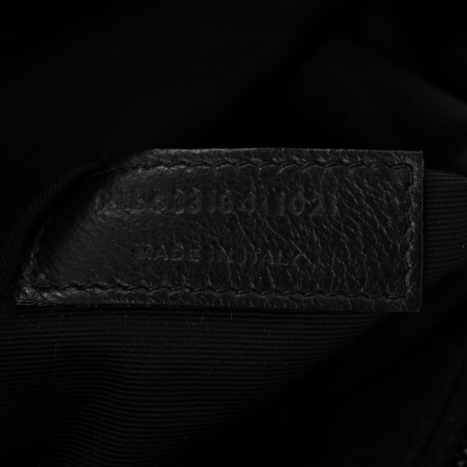 Crinkled Calfskin Matelasse Monogram Medium Niki Chain Satchel Black