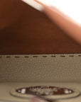 Cuoio Romano Selleria Bi-Color Mini Peekaboo Iconic Satchel Mou Milk