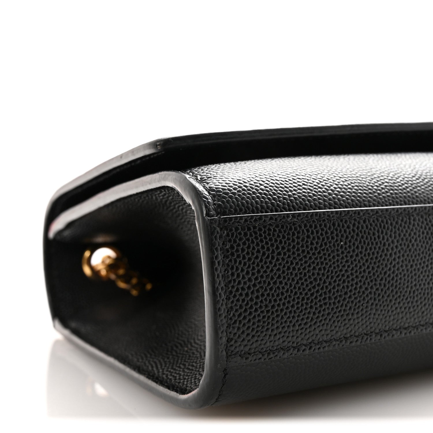 Grain De Poudre Medium Classic Monogram Kate Satchel Black