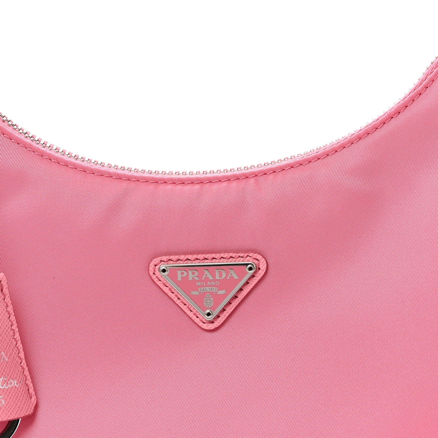 Re-Nylon Saffiano Mini Re-Edition 2005 Bag Begonia