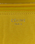 Liege Calfskin Medium Classic Box Flap Bag Fluo Yellow