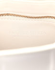 Nappa Maxi Intreccio Padded Cassette Crossbody Bag Chalk