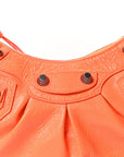 Agneau Arena Le Cagole Shoulder Bag XS Orange