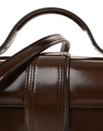 Smooth Calfskin Le Bambino Dark Brown