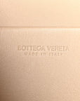 Suede Intrecciato Bang Bang Vanity Case Ecru