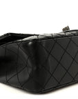 Aged Calfskin Quilted 2.55 Reissue 225 Flap Black