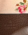 GG Supreme Monogram Web Neo Vintage Shoulder Bag Beige New Acero Crop