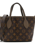 Monogram Neverfull Inside Out Bandouliere BB Dark Fango
