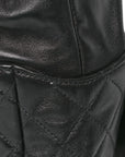 Lambskin Quilted Large In Seoul Backpack Black
