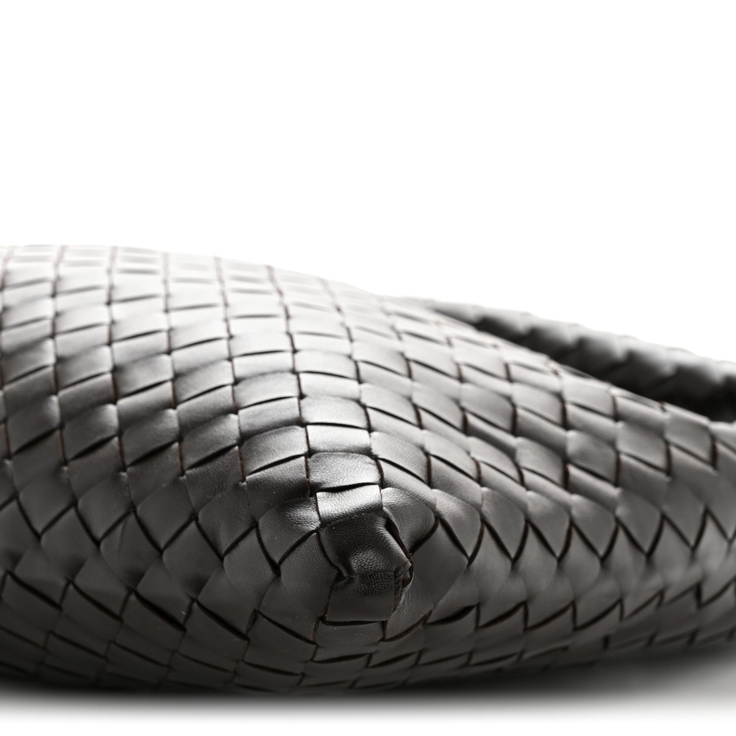 Calfskin Intrecciato Small Hop Fondant