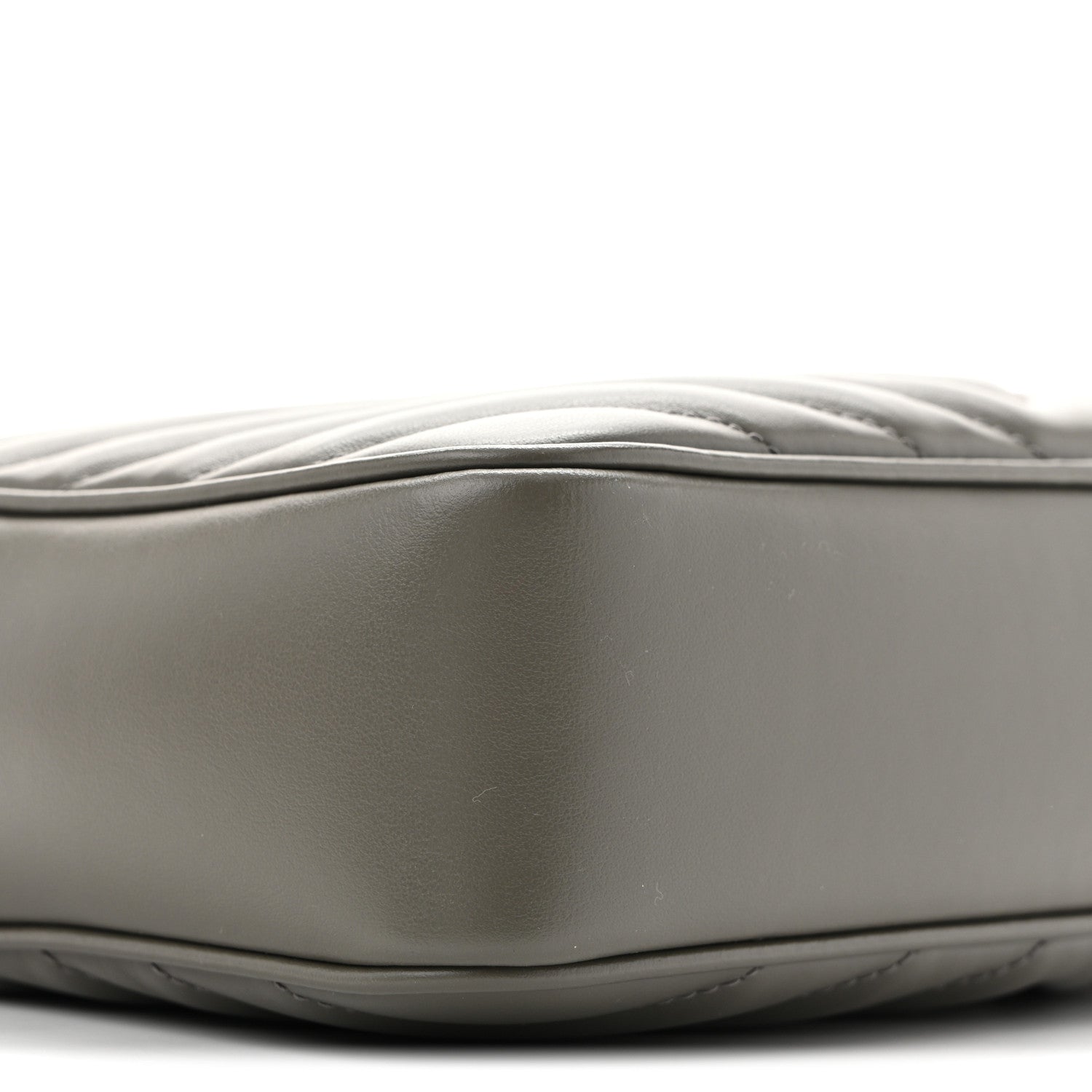 Calfskin Matelasse Monogram Lou Camera Bag Dusty Grey