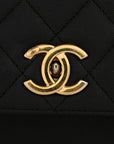 Caviar Quilted Large Business Affinity Flap Black