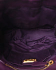 Nappa Matelasse Lux Coffer Bag Purple