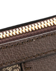 GG Supreme Monogram Web Small Ophidia Top Handle Bag  Beige Ebony