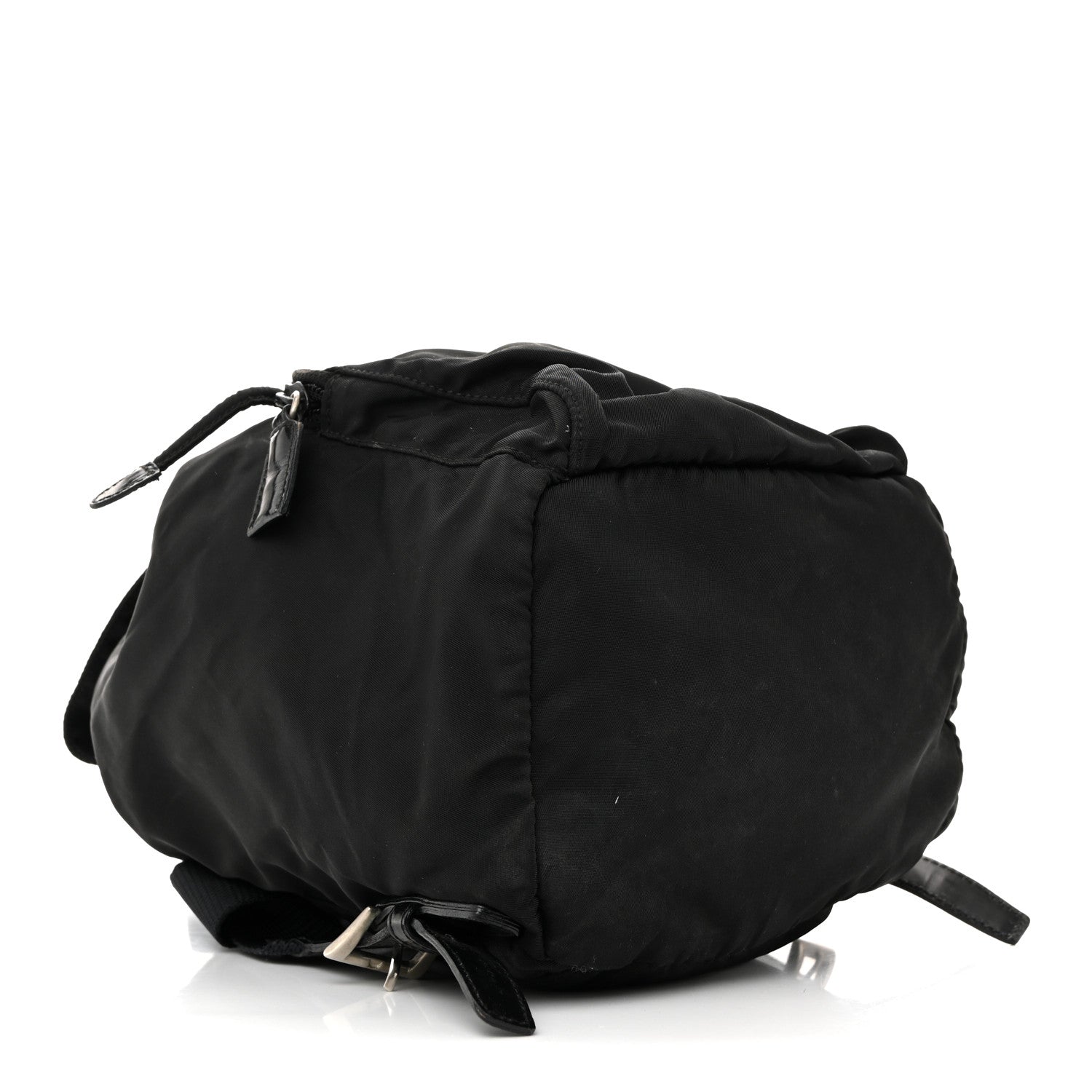 Nylon Vela Mini Cinch Backpack Black