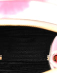 City Calfskin Tie Dye Print Mini Odette Backpack White Pink Black