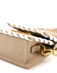 Calfskin Le Chiquito Whipstitch Beige