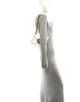 Smooth Calfskin Mini Devotion Envelope Bag White
