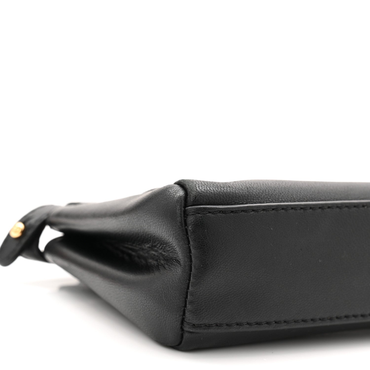 Nappa Micro Peekaboo Iconic Satchel Black