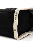 Cotton Canvas The Jacquard Tote Bag Black