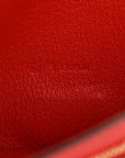 Shiny Alligator Bearn Wallet Geranium