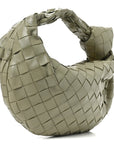 Nappa Intrecciato Mini Jodie Travertine