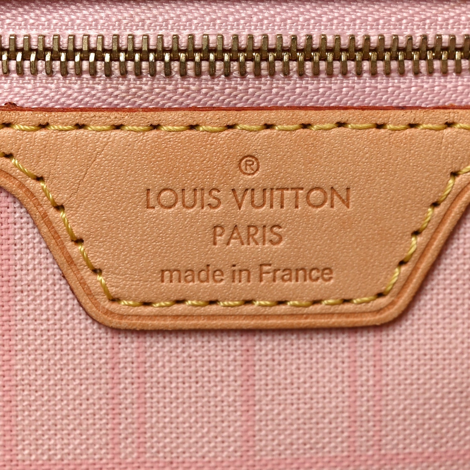 Damier Azur Neo Neverfull MM Rose Ballerine