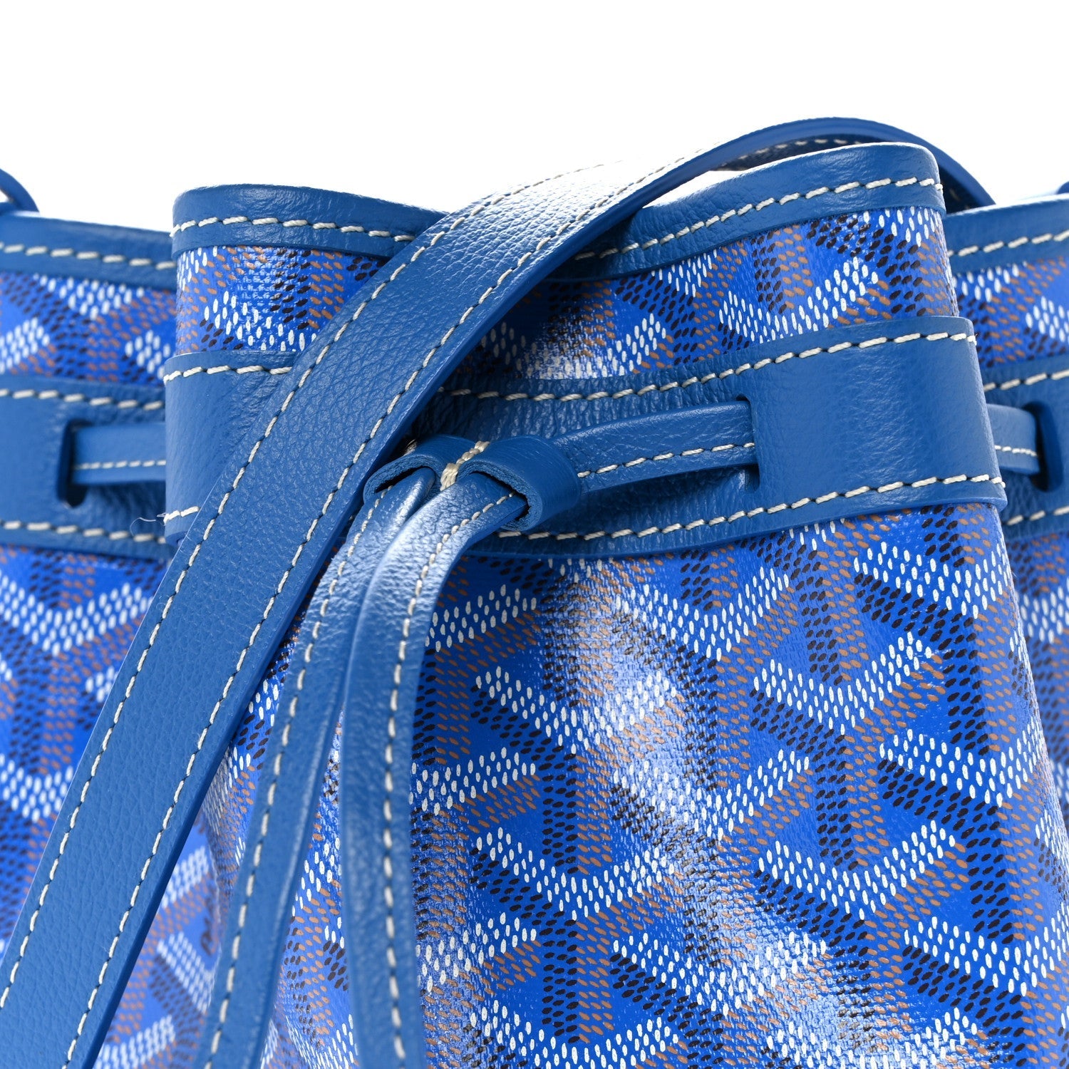 Goyardine Petit Flot Bucket Bag PM Sky Morning