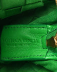 Nappa Intrecciato Mini Loop Camera Bag Parakeet