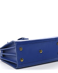 Calfskin Nano Sac De Jour Royal Blue