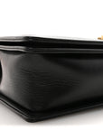 Lambskin Quilted New Medium Boy Flap Black