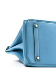 Togo Birkin 35 Blue Jean