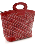 Goyardine Beluga PM Tote Red