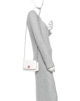 Caviar Quilted CHNL 19 Wallet On Chain WOC White Pink