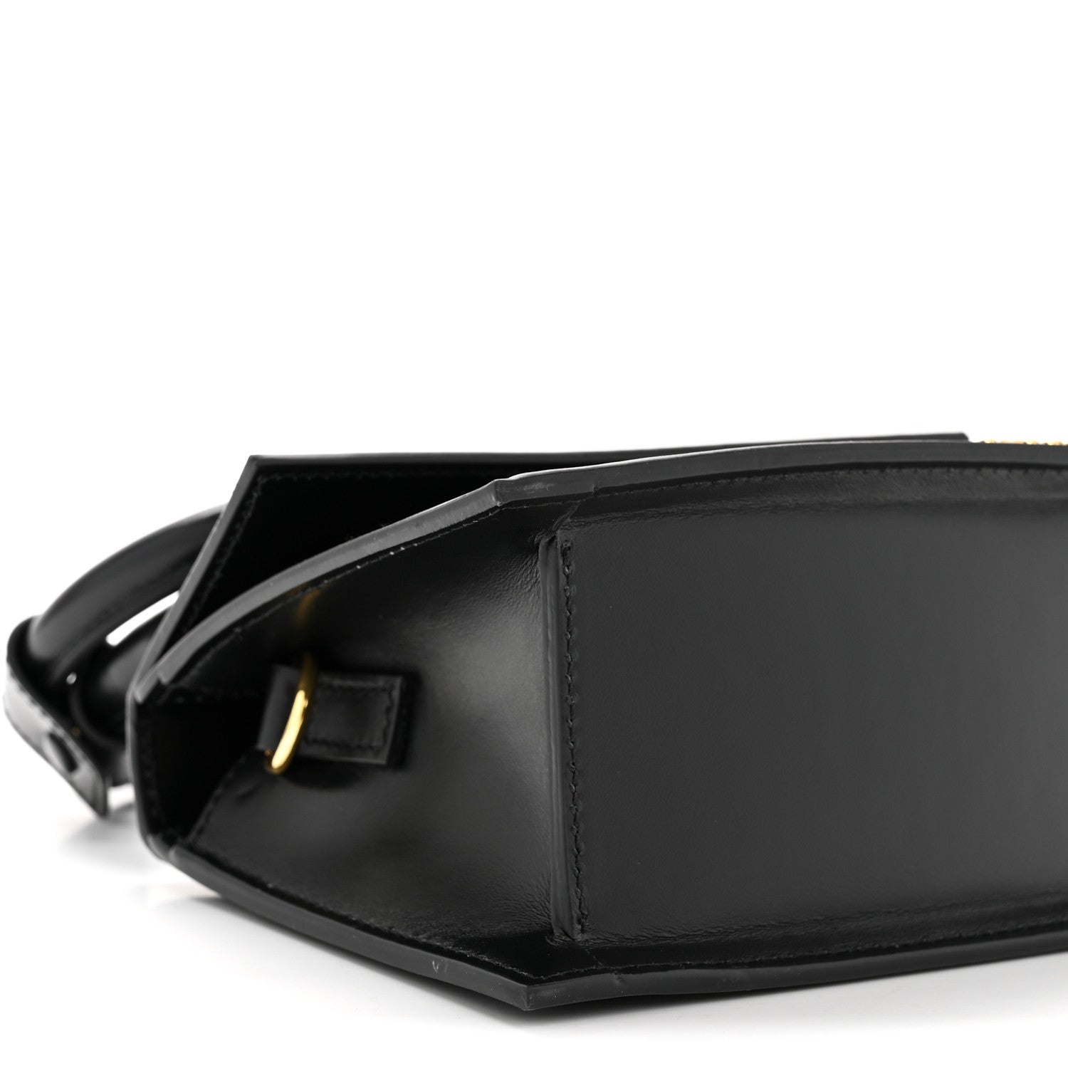 Smooth Calfskin Le Chiquito Noeud Black