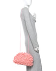 Chenille The Mini Pouch Pink