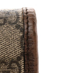 GG Supreme Monogram Neo Vintage Web Belt Bag Brown