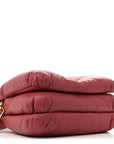 Lambskin Goya Puffer Bag Plumrose