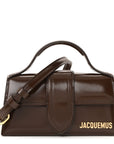 Smooth Calfskin Le Bambino Dark Brown