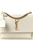 Calfskin Medium Monogram Sunset Crema Soft