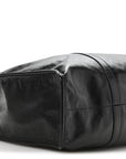 Soft Lux Large Shopping Tote Black