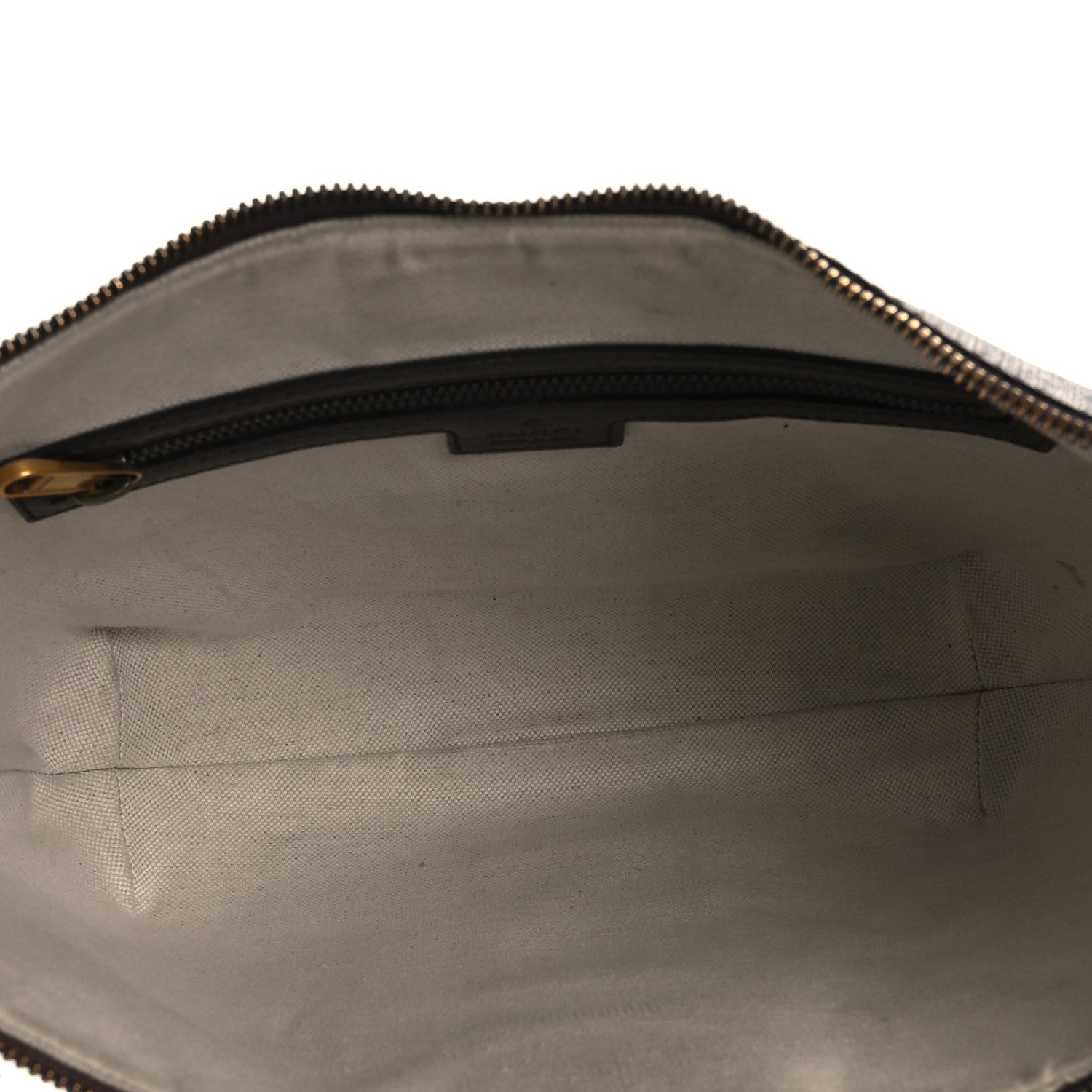 GG Supreme Monogram Web Small Ophidia Half Moon Hobo Brown