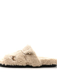 Woolskin Womens Chypre Sandals 40 Ecru