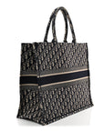 Oblique Large Book Tote Blue Multicolor