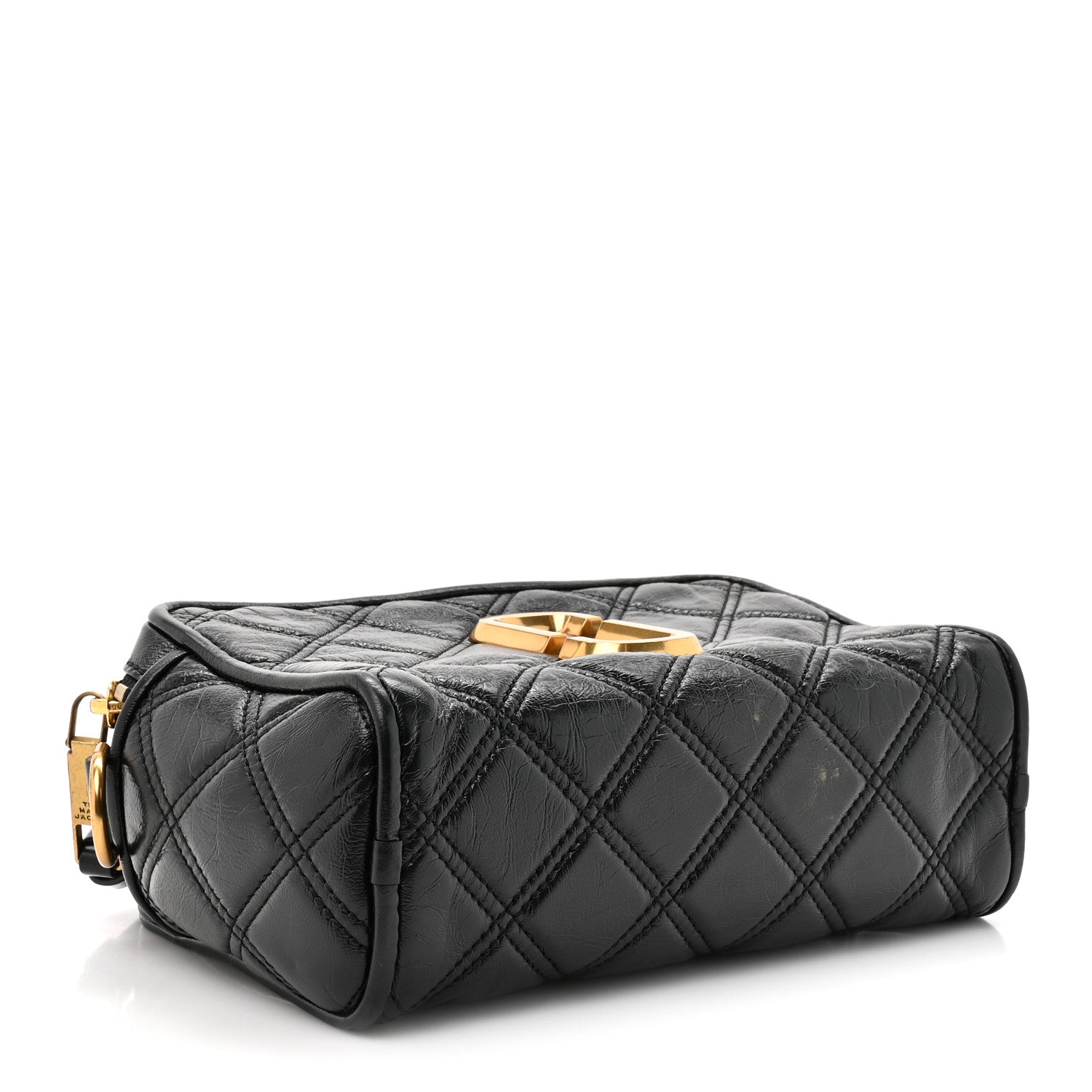 Lambskin Quilted The Softshot 21 Bag Black
