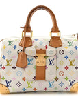 Monogram Multicolor Speedy 30 White